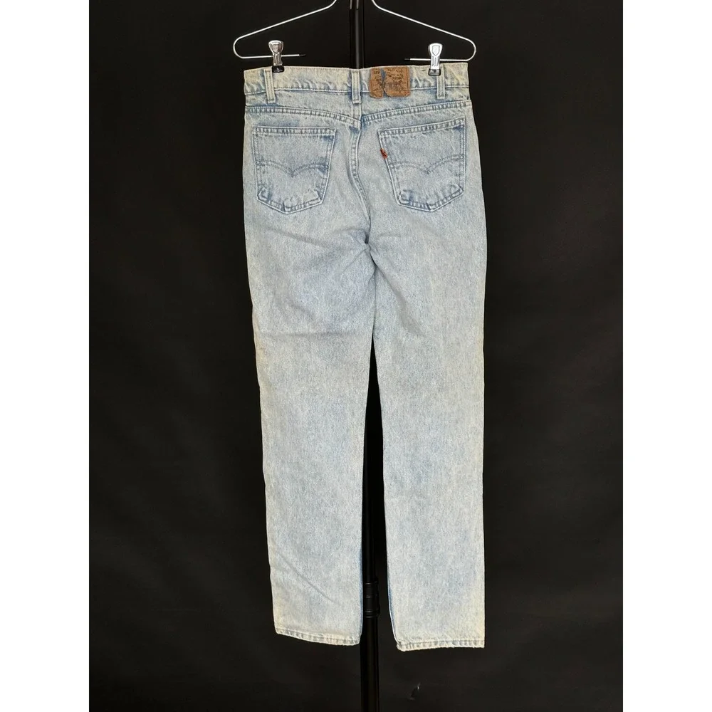 1980's Levi's Vintage Orange Tab Jean Student 30 X 32 Measure 28.5 X 30 USA Made